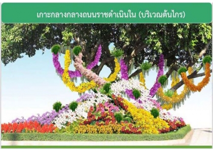 2019–03-19 曼谷投入184万盆花装点加冕大典